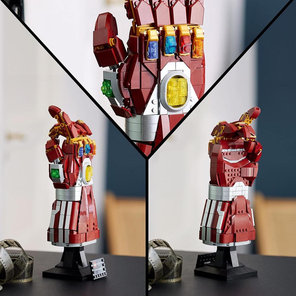 LEGO MARVEL GUANTELETE NANO IRON MAN CON GEMAS DEL INFINITO SET DE COLECCIÓN - 4