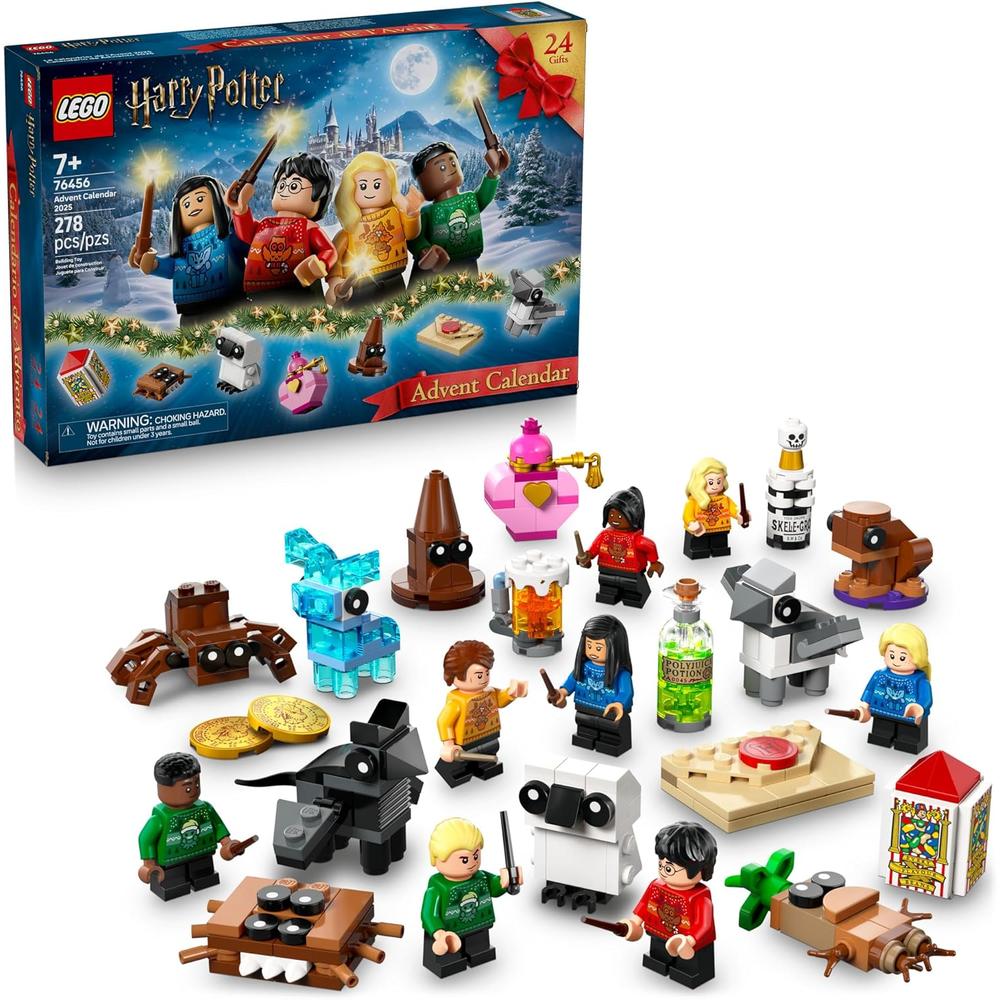 CALENDARIO DE ADVIENTO LEGO HARRY POTTER 2025, 24 SORPRESAS PARA CONSTRUIR - 1