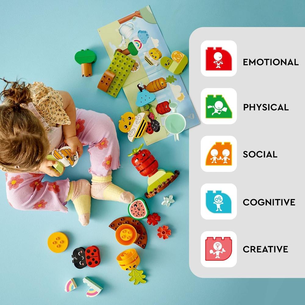 LEGO DUPLO MI PRIMER JARDÍN ORGÁNICO SET EDUCATIVO CON BLOQUES SENSORIALES - 3