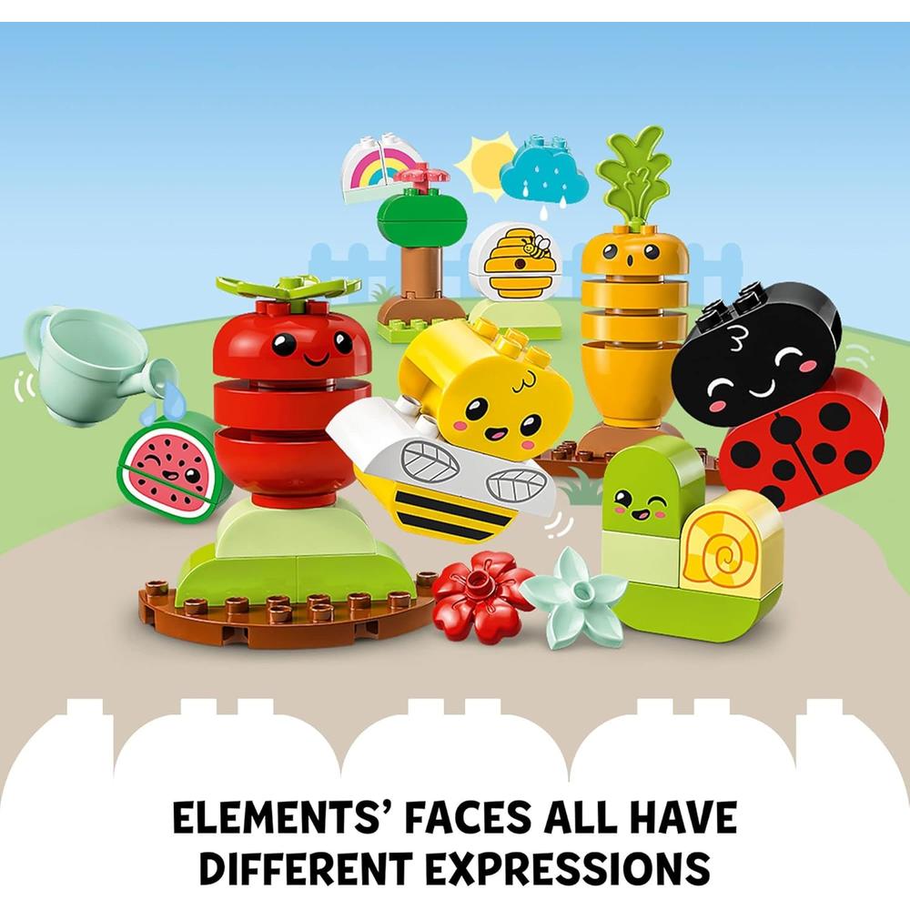 LEGO DUPLO MI PRIMER JARDÍN ORGÁNICO SET EDUCATIVO CON BLOQUES SENSORIALES - 4