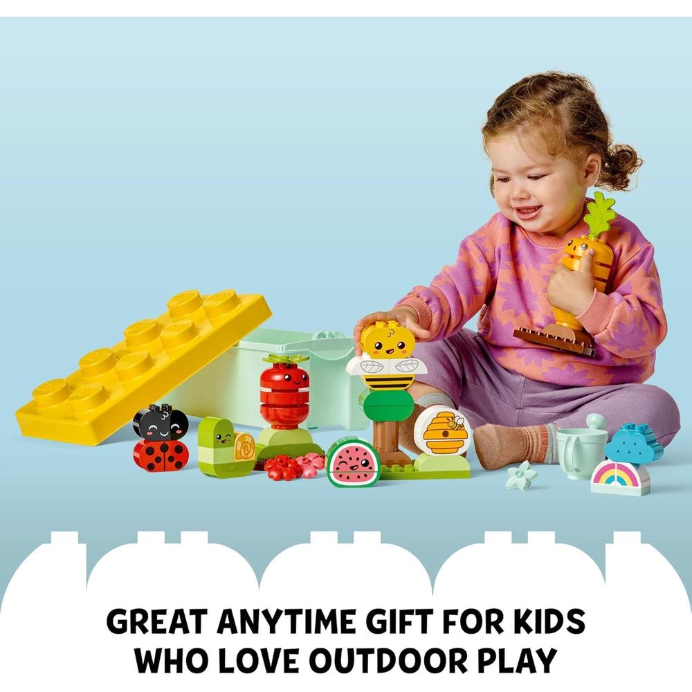 LEGO DUPLO MI PRIMER JARDÍN ORGÁNICO SET EDUCATIVO CON BLOQUES SENSORIALES - 6