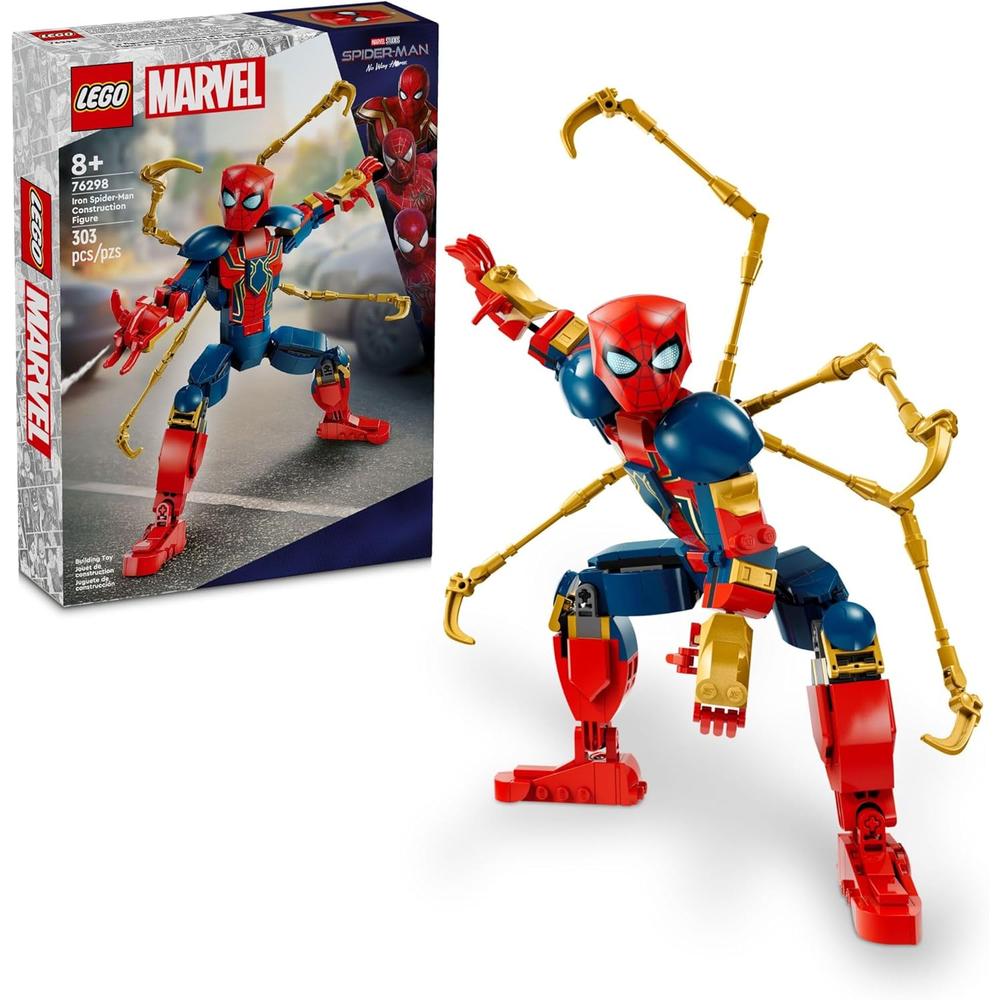 LEGO MARVEL IRON SPIDER-MAN FIGURA DE ACCIÓN Y CONSTRUCCIÓN - 1