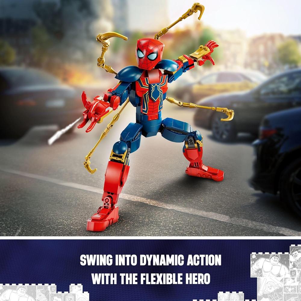 LEGO MARVEL IRON SPIDER-MAN FIGURA DE ACCIÓN Y CONSTRUCCIÓN - 6