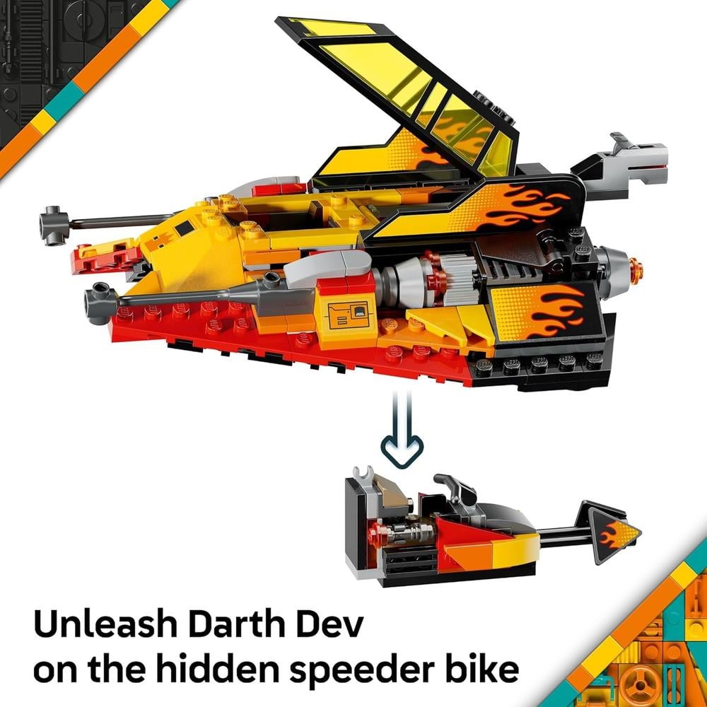 LEGO STAR WARS SNOWSPEEDER 2 EN 1, SET DE CONSTRUCCIÓN CON 3 MINIFIGURAS - 3