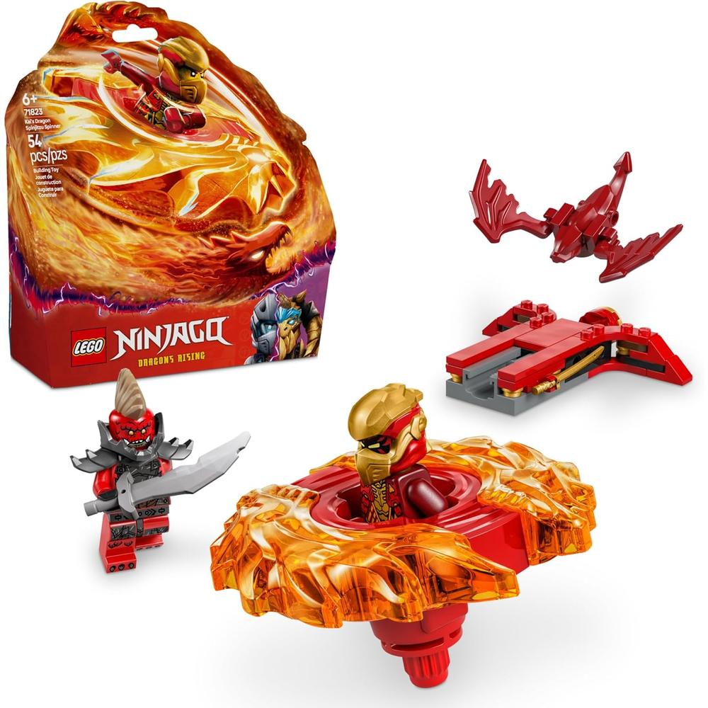 LEGO NINJAGO SPINJITZU DRAGÓN DE KAI, SET CON ESPADA GIRATORIA - 1