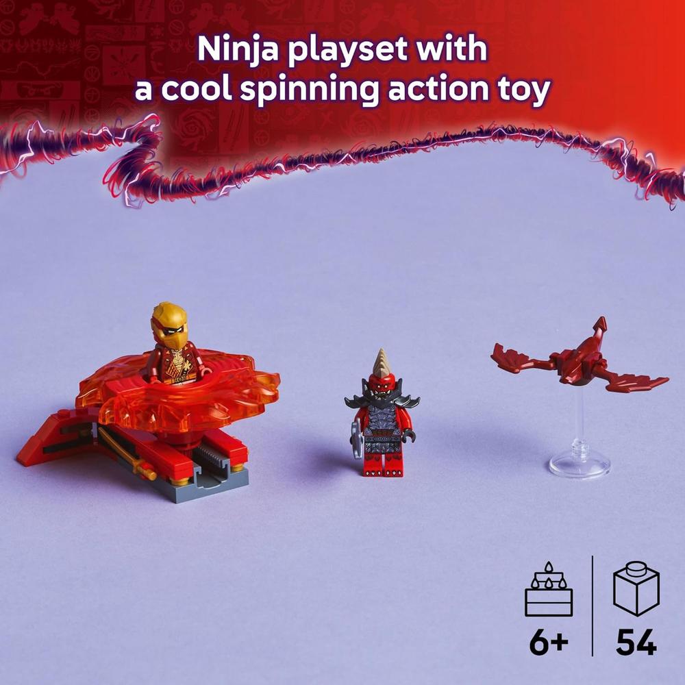 LEGO NINJAGO SPINJITZU DRAGÓN DE KAI, SET CON ESPADA GIRATORIA - 2