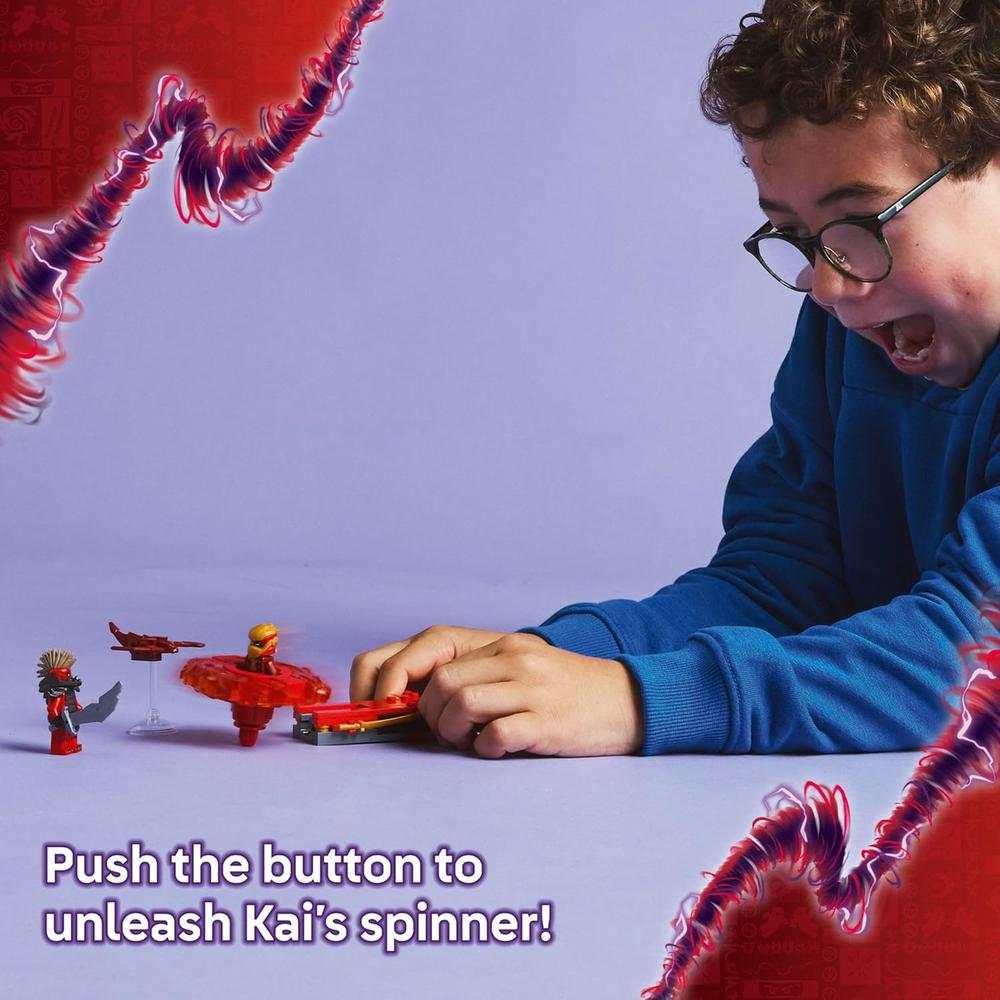 LEGO NINJAGO SPINJITZU DRAGÓN DE KAI, SET CON ESPADA GIRATORIA - 3