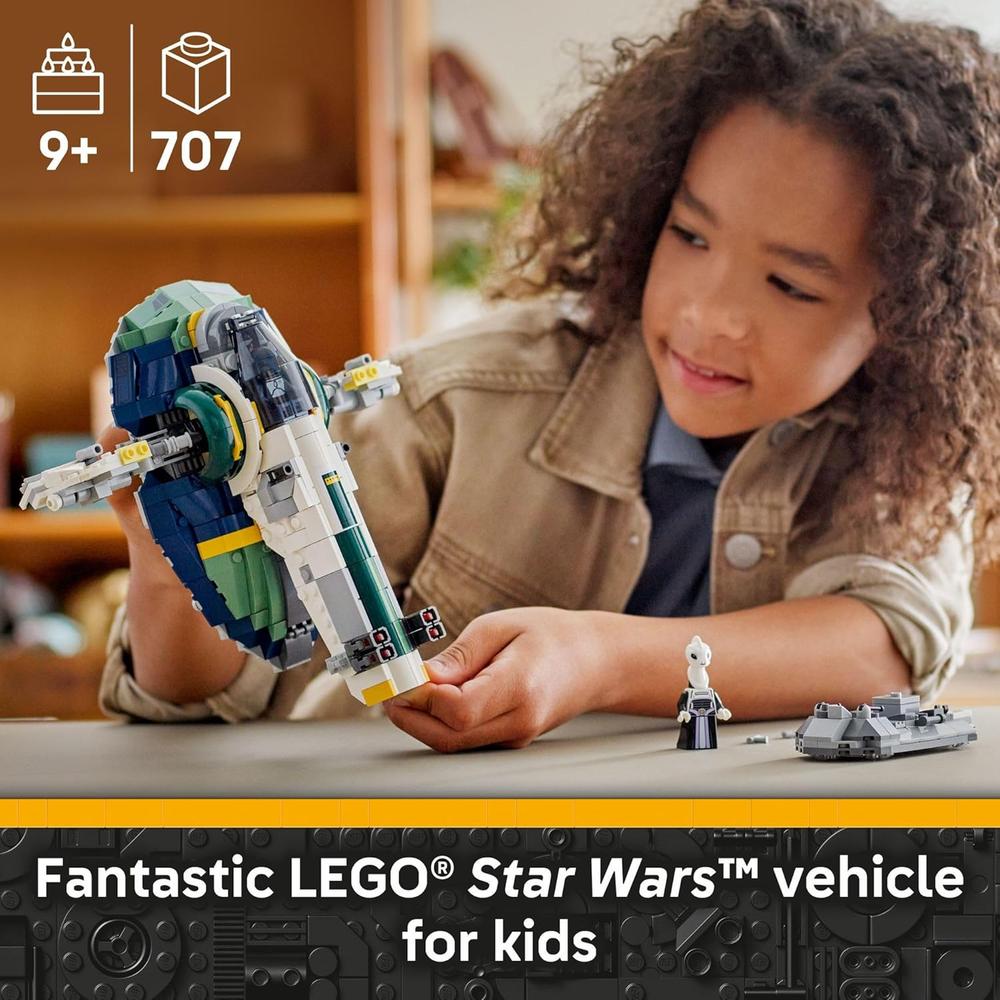 LEGO STAR WARS NAVE ESTELAR DE JANGO FETT, CONSTRUCCIÓN Y DECORACIÓN - 2