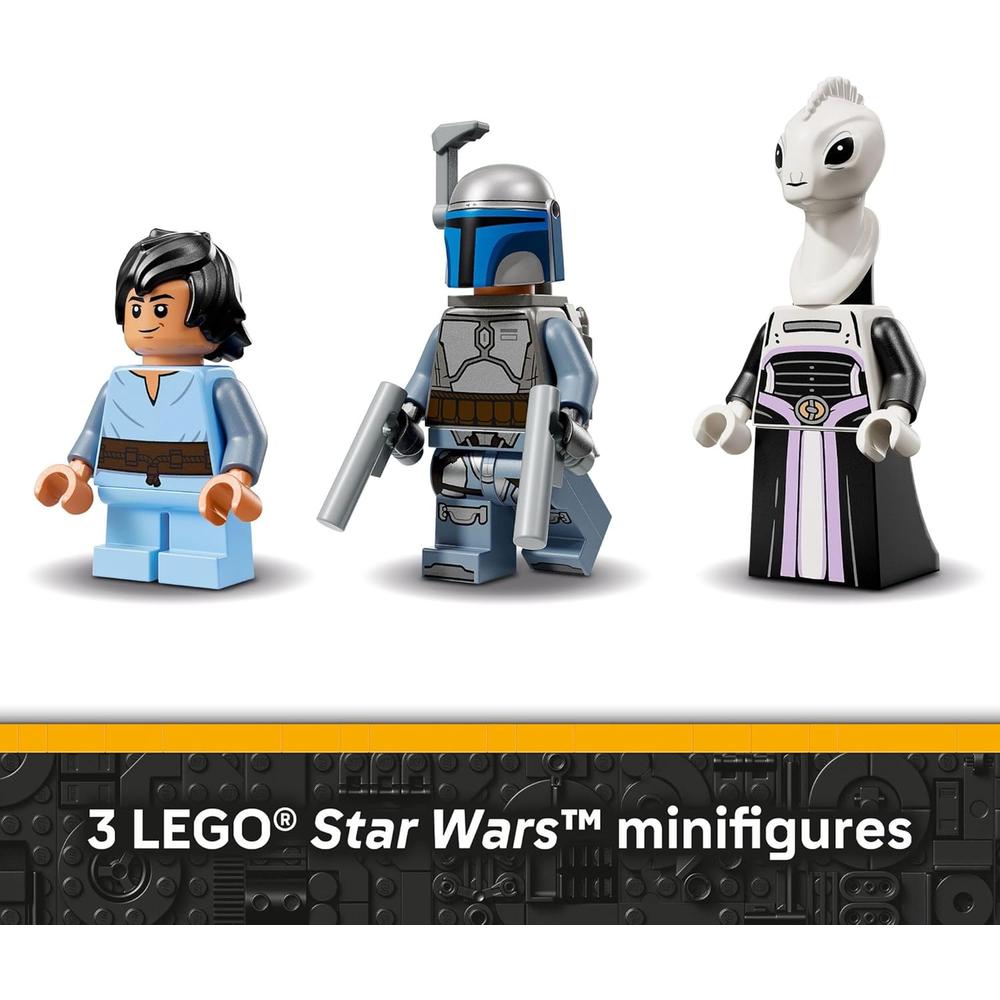 LEGO STAR WARS NAVE ESTELAR DE JANGO FETT, CONSTRUCCIÓN Y DECORACIÓN - 5