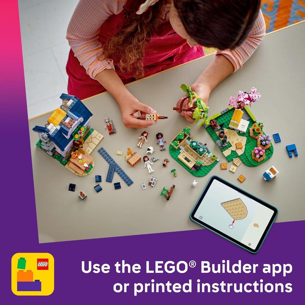 LEGO FRIENDS CASA DE APICULTORES Y JARDÍN, INCLUYE MINIMUÑECAS Y ANIMALES - 6