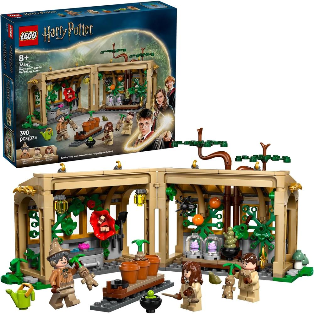 CASTILLO DE HOGWARTS LEGO HARRY POTTER, CLASE DE HERBOLOGÍA Y JUEGO - 1