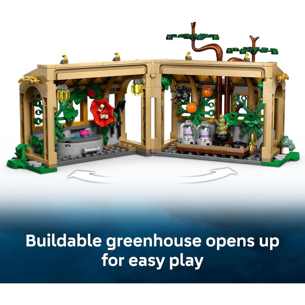 CASTILLO DE HOGWARTS LEGO HARRY POTTER, CLASE DE HERBOLOGÍA Y JUEGO - 3