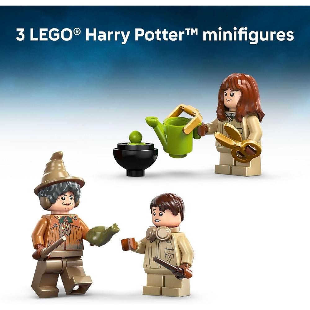 CASTILLO DE HOGWARTS LEGO HARRY POTTER, CLASE DE HERBOLOGÍA Y JUEGO - 5