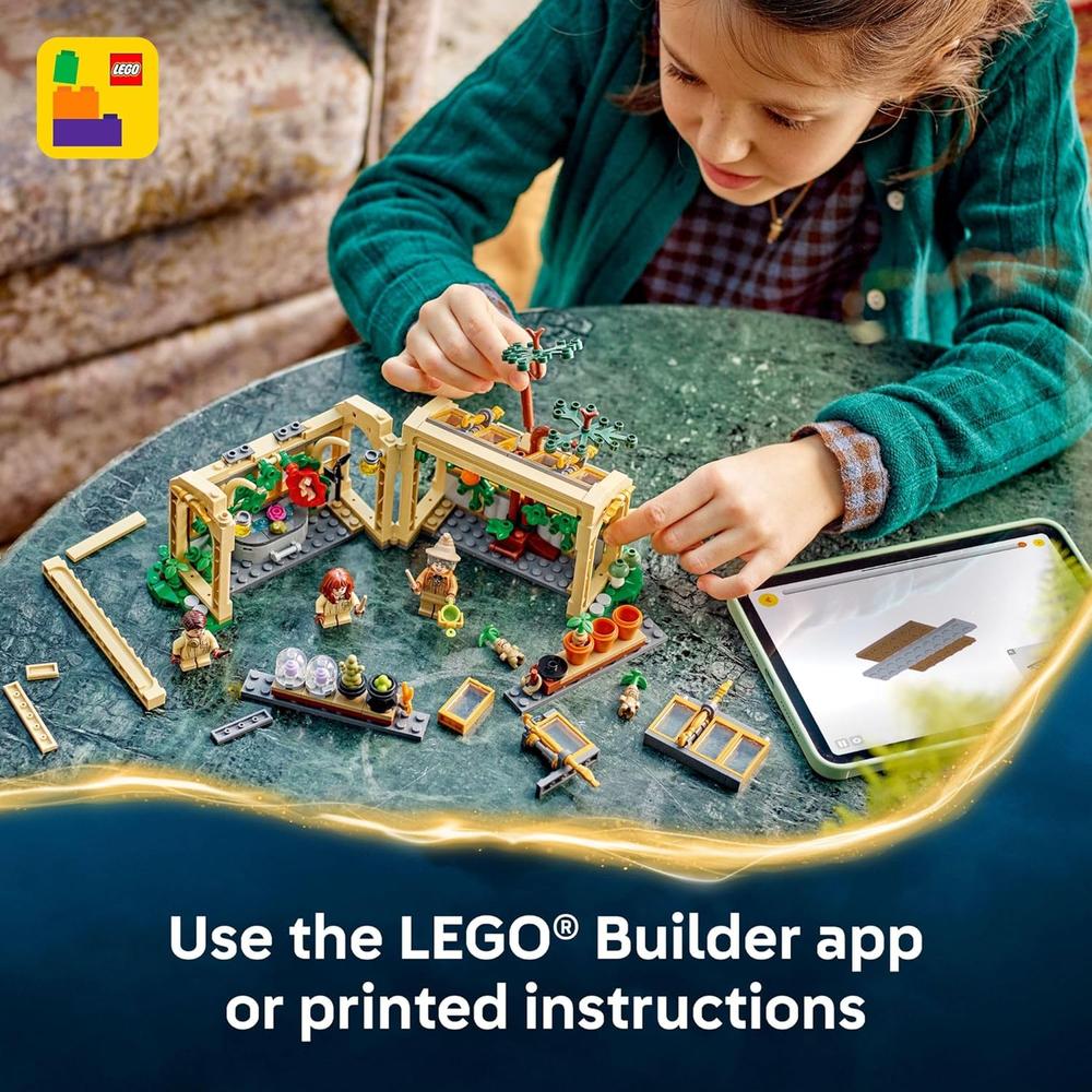 CASTILLO DE HOGWARTS LEGO HARRY POTTER, CLASE DE HERBOLOGÍA Y JUEGO - 6