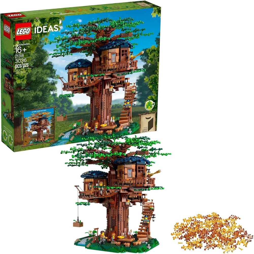 LEGO IDEAS CASA DEL ÁRBOL SET DE CONSTRUCCIÓN CON CABAÑAS Y MINIFIGURAS - 1