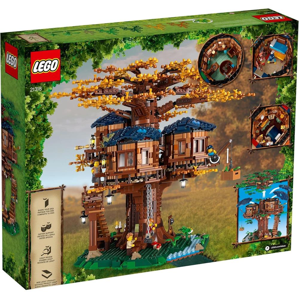 LEGO IDEAS CASA DEL ÁRBOL SET DE CONSTRUCCIÓN CON CABAÑAS Y MINIFIGURAS - 6