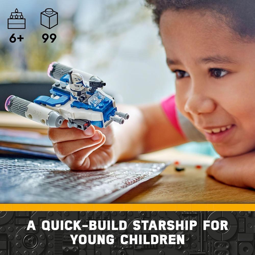 LEGO STAR WARS MICROCAZA Y-WING DEL CAPITÁN REX, SET COLECCIONABLE DE STAR WARS - 2