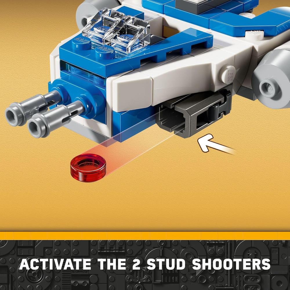 LEGO STAR WARS MICROCAZA Y-WING DEL CAPITÁN REX, SET COLECCIONABLE DE STAR WARS - 4