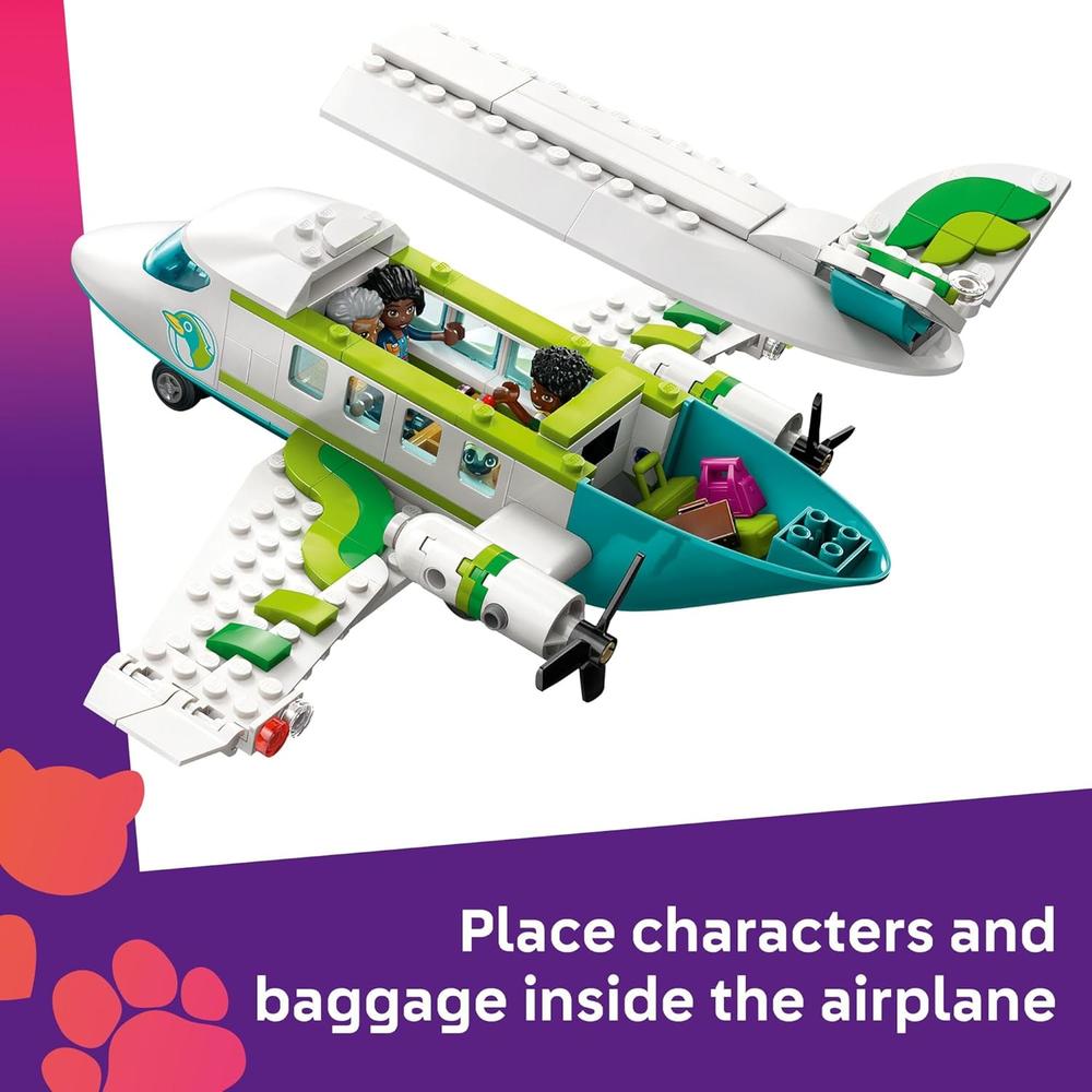 LEGO FRIENDS AEROPUERTO Y AVIÓN DE HEARTLAKE CITY, INCLUYE 7 MINIMUÑECAS - 5