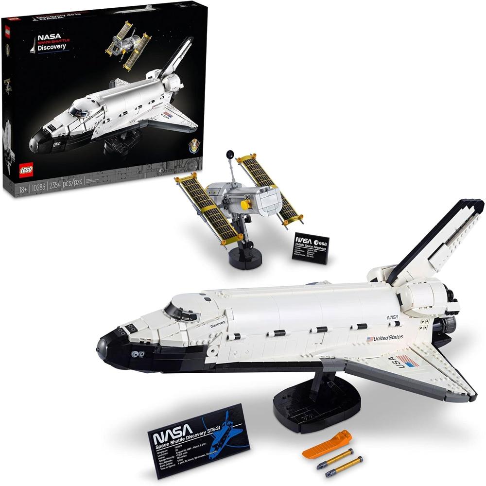 LEGO ICONS TRANSBORDADOR ESPACIAL DISCOVERY NASA SET DECORATIVO PARA ADULTOS - 1