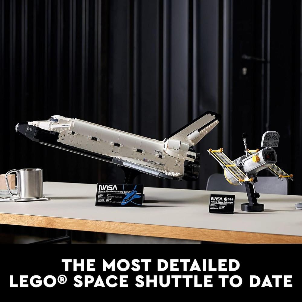 LEGO ICONS TRANSBORDADOR ESPACIAL DISCOVERY NASA SET DECORATIVO PARA ADULTOS - 2