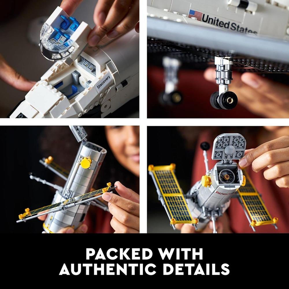 LEGO ICONS TRANSBORDADOR ESPACIAL DISCOVERY NASA SET DECORATIVO PARA ADULTOS - 5
