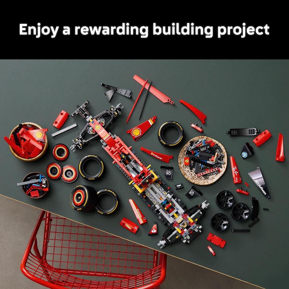 LEGO TECHNIC FERRARI SF-24 F1, SET DE CONSTRUCCIÓN PARA ADULTOS COLECCIONABLES - 3
