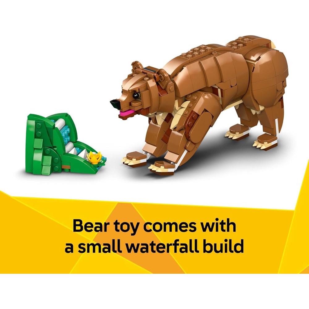 LEGO CREATOR 3 EN 1, CABALLO, OSO O CIERVO, SET DE CONSTRUCCIÓN CREATIVO - 4