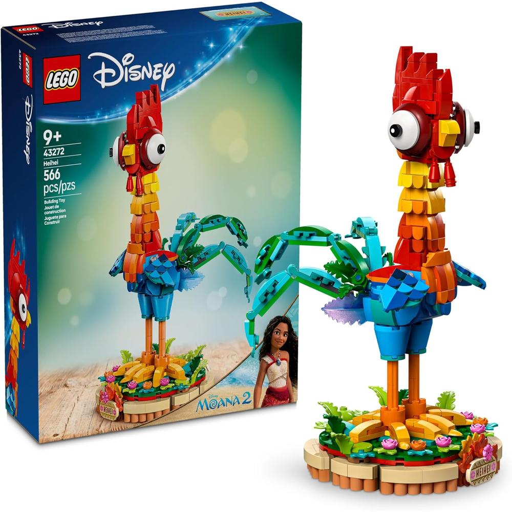 LEGO DISNEY MOANA 2 HEIHEI, SET DE CONSTRUCCIÓN PARA FANS - 1