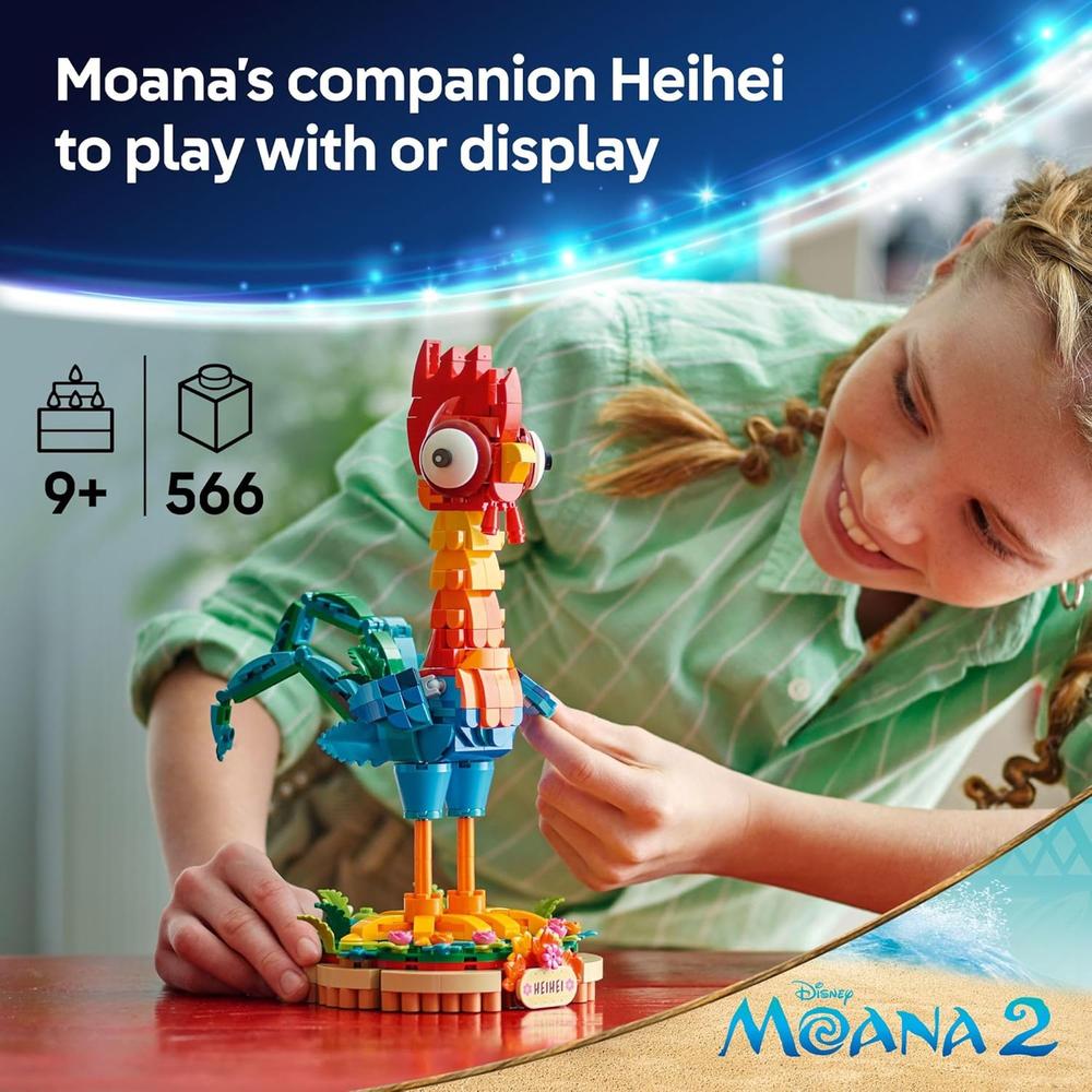 LEGO DISNEY MOANA 2 HEIHEI, SET DE CONSTRUCCIÓN PARA FANS - 2