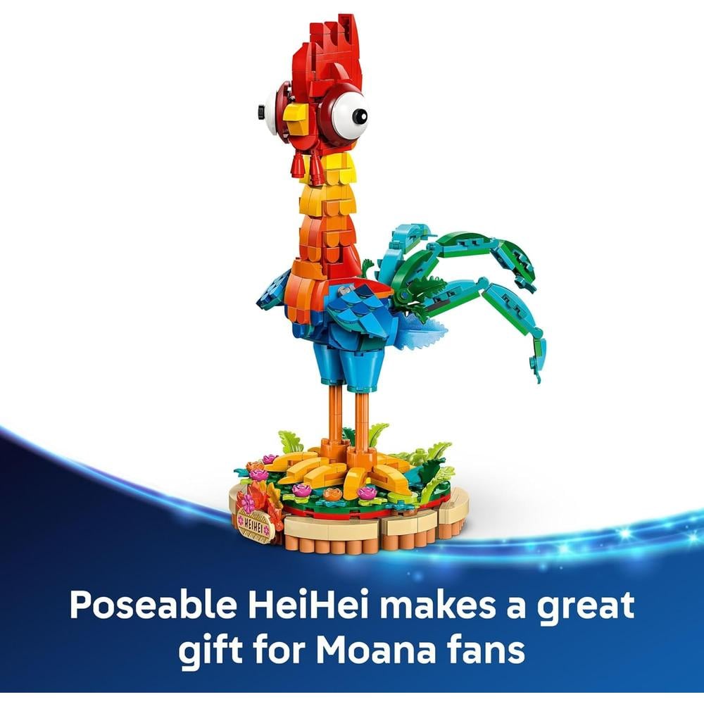 LEGO DISNEY MOANA 2 HEIHEI, SET DE CONSTRUCCIÓN PARA FANS - 3
