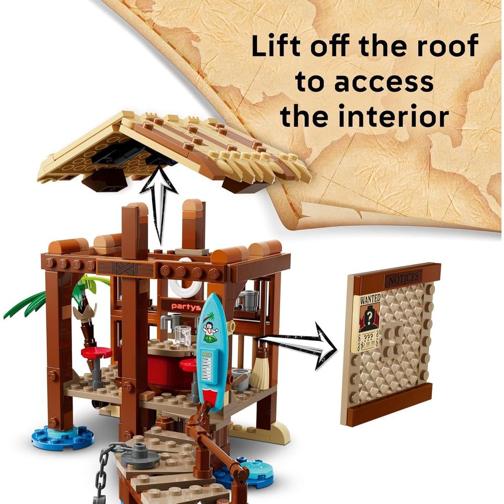 LEGO ONE PIECE CABAÑA DE PUEBLO CON MOLINO DE VIENTO, SET DE CONSTRUCCIÓN - 3