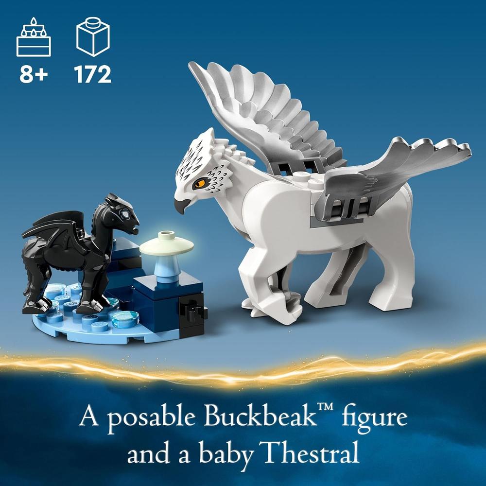 LEGO HARRY POTTER BOSQUE PROHIBIDO, CRIATURAS MÁGICAS Y FIGURAS QUE BRILLAN - 3