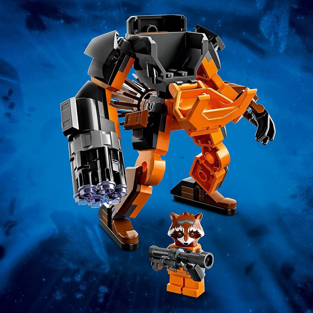 LEGO MARVEL COHETE MECH ARMOR SET DE FIGURA DE ACCIÓN GUARDIANES DE LA GALAXIA - 6