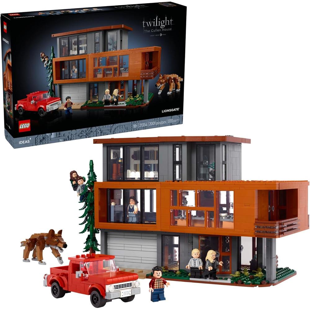 LEGO IDEAS CREPÚSCULO CASA CULLEN, SET COLECCIONABLE CON 4 MINIFIGURAS - 1
