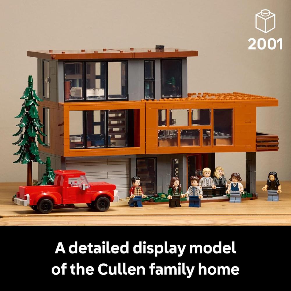 LEGO IDEAS CREPÚSCULO CASA CULLEN, SET COLECCIONABLE CON 4 MINIFIGURAS - 2