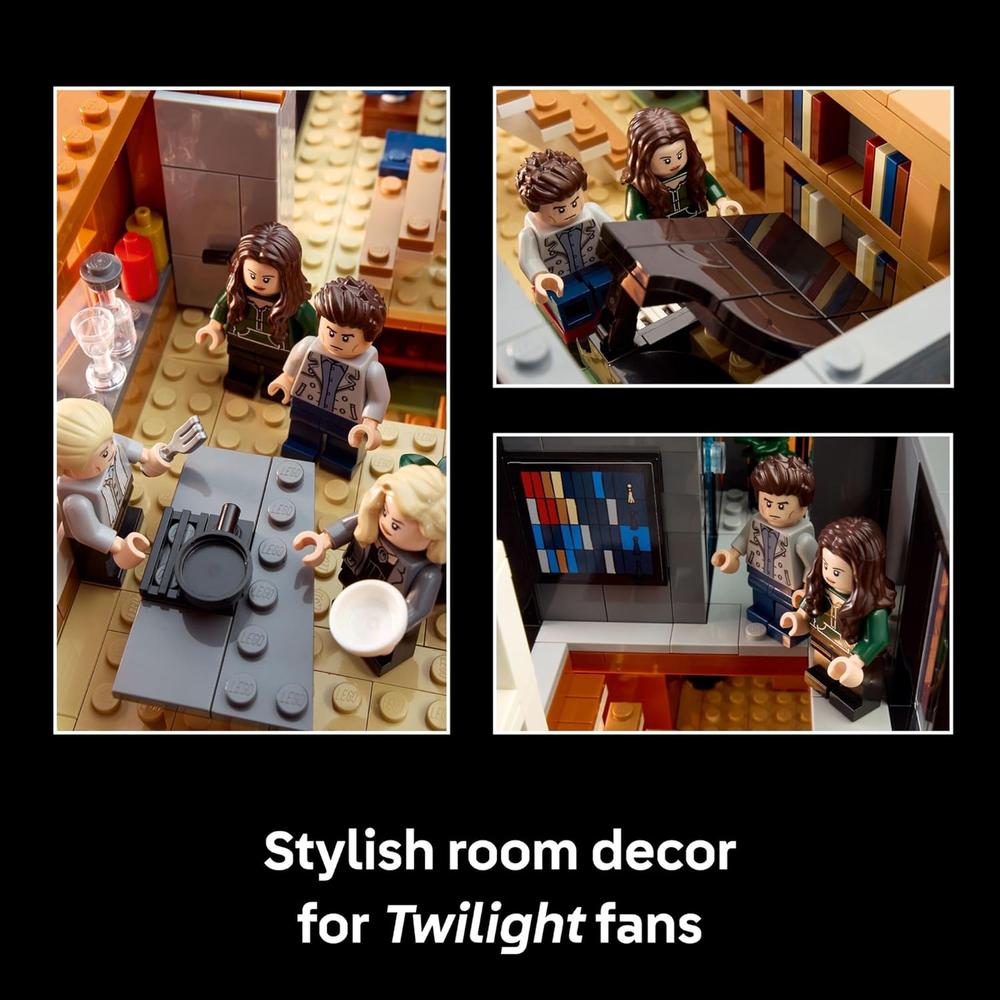 LEGO IDEAS CREPÚSCULO CASA CULLEN, SET COLECCIONABLE CON 4 MINIFIGURAS - 6