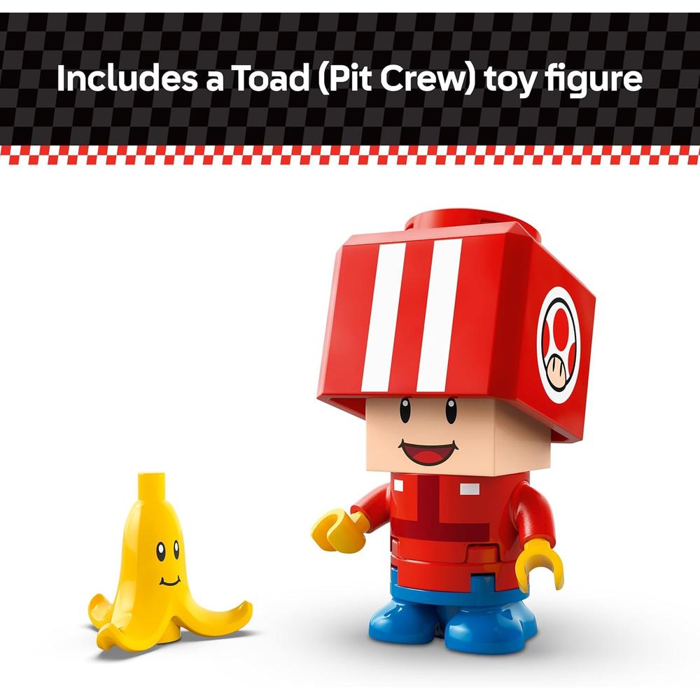 LEGO SUPER MARIO KIT ESTÁNDAR DE MARIO KART, SET COLECCIONABLE DE CONSTRUCCIÓN - 4