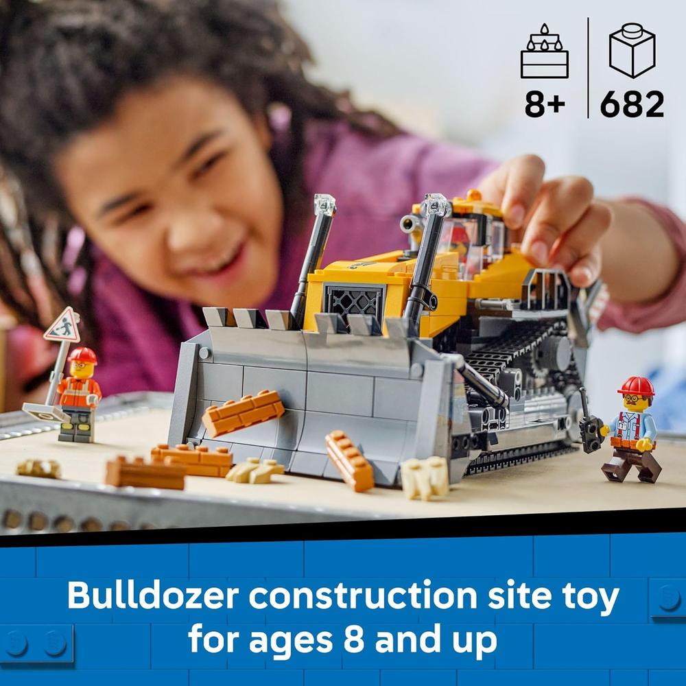 LEGO CITY EXCAVADORA AMARILLA, CONSTRUCCIÓN Y JUEGO DE SIMULACIÓN - 2
