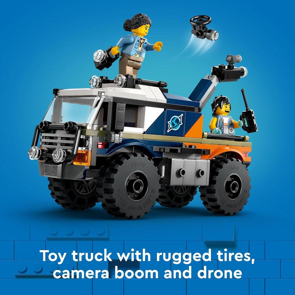 LEGO CITY CAMIÓN TODOTERRENO EXPLORADOR DE LA JUNGLA CON 3 MINIFIGURAS Y TIGRE - 3