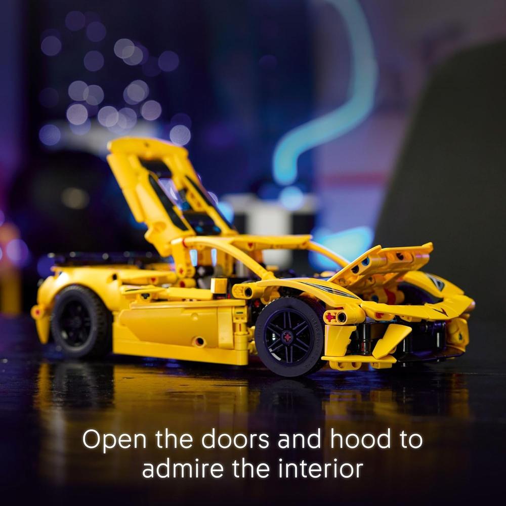 LEGO TECHNIC CHEVROLET CORVETTE STINGRAY, KIT DE COCHE A ESCALA PARA NIÑOS - 5