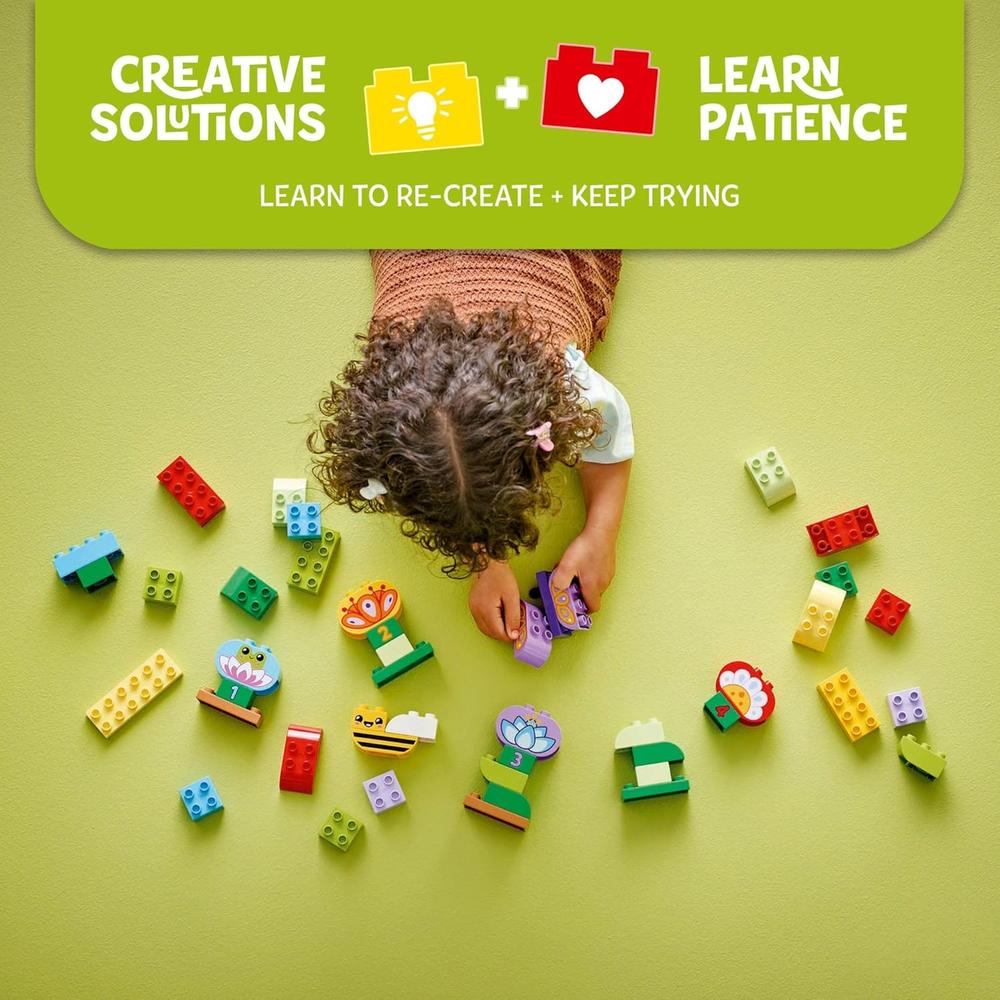 LEGO DUPLO TOWN JARDÍN Y FLORES CREATIVAS, JUGUETE EDUCATIVO PREESCOLAR - 3