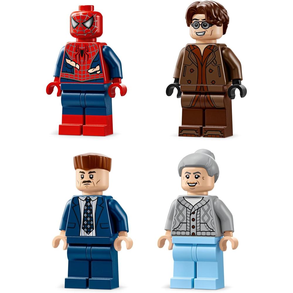 LEGO MARVEL SPIDER-MAN VS. DOCTOR OCTOPUS ESCENA DEL METRO, SET DE CONSTRUCCIÓN CON 4 MINIFIGURAS - 5