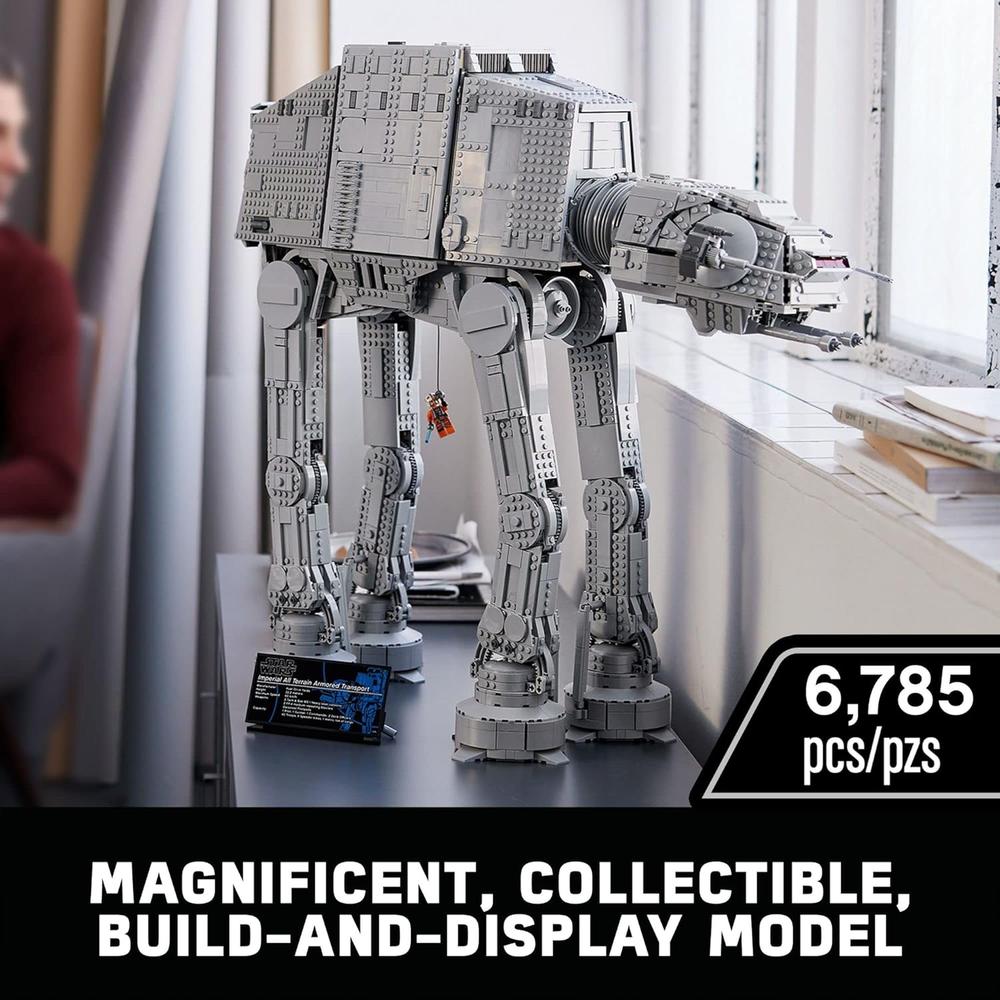 LEGO STAR WARS AT-AT WALKER SET COLECCIONABLE CON 9 MINIFIGURAS PARA ADULTOS - 2