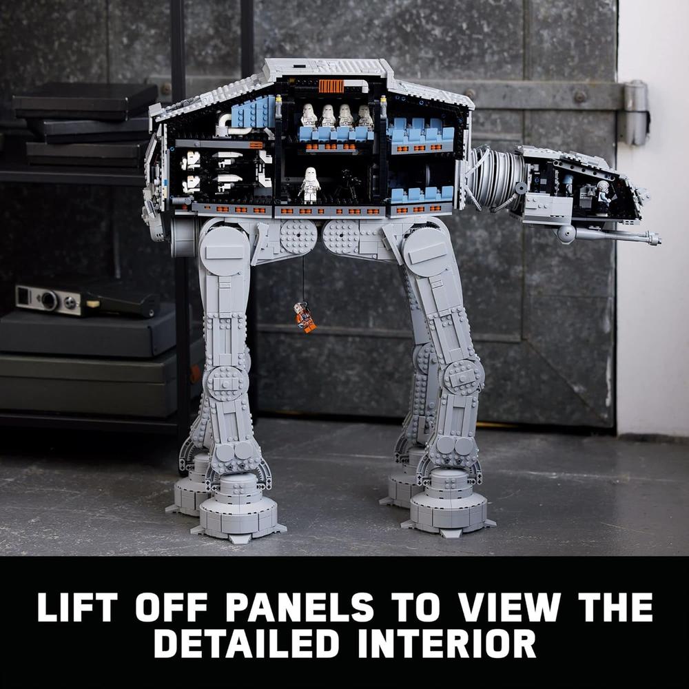LEGO STAR WARS AT-AT WALKER SET COLECCIONABLE CON 9 MINIFIGURAS PARA ADULTOS - 3