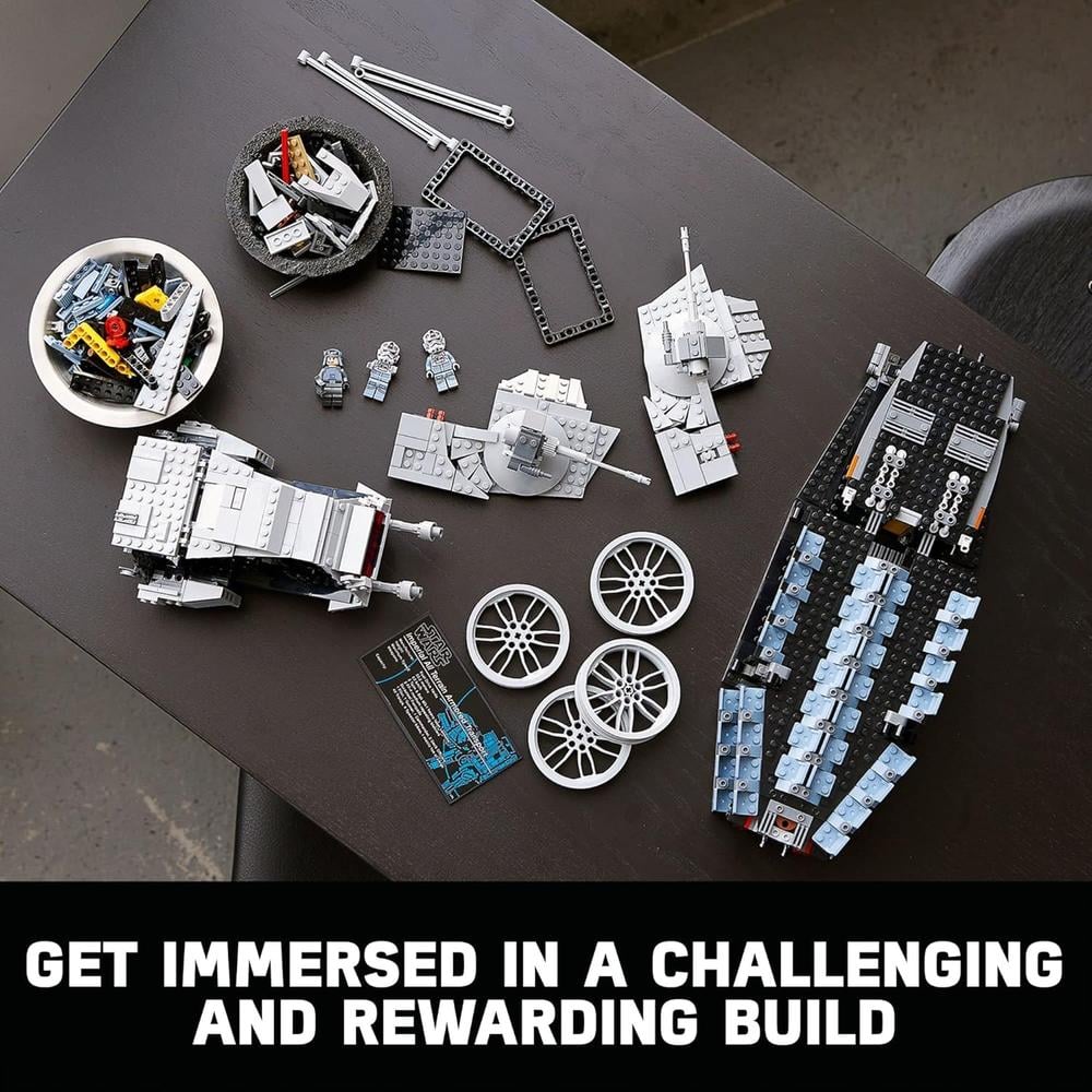 LEGO STAR WARS AT-AT WALKER SET COLECCIONABLE CON 9 MINIFIGURAS PARA ADULTOS - 5