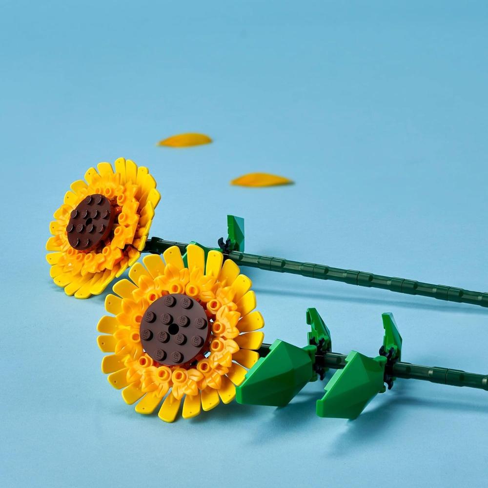 LEGO GIRASOLES JUGUETE DE CONSTRUCCIÓN CON FLORES ARTIFICIALES PARA DECORACIÓN - 3