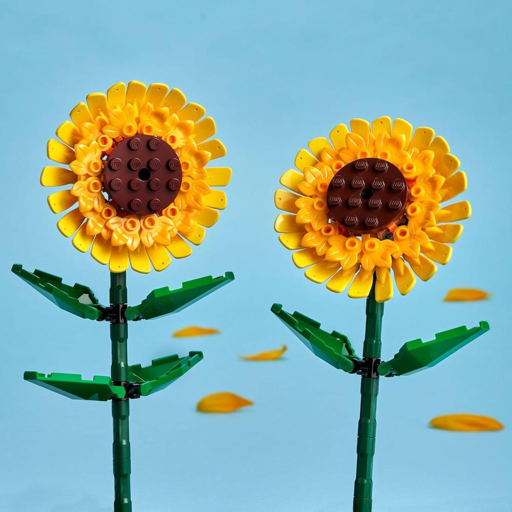 LEGO GIRASOLES JUGUETE DE CONSTRUCCIÓN CON FLORES ARTIFICIALES PARA DECORACIÓN - 4