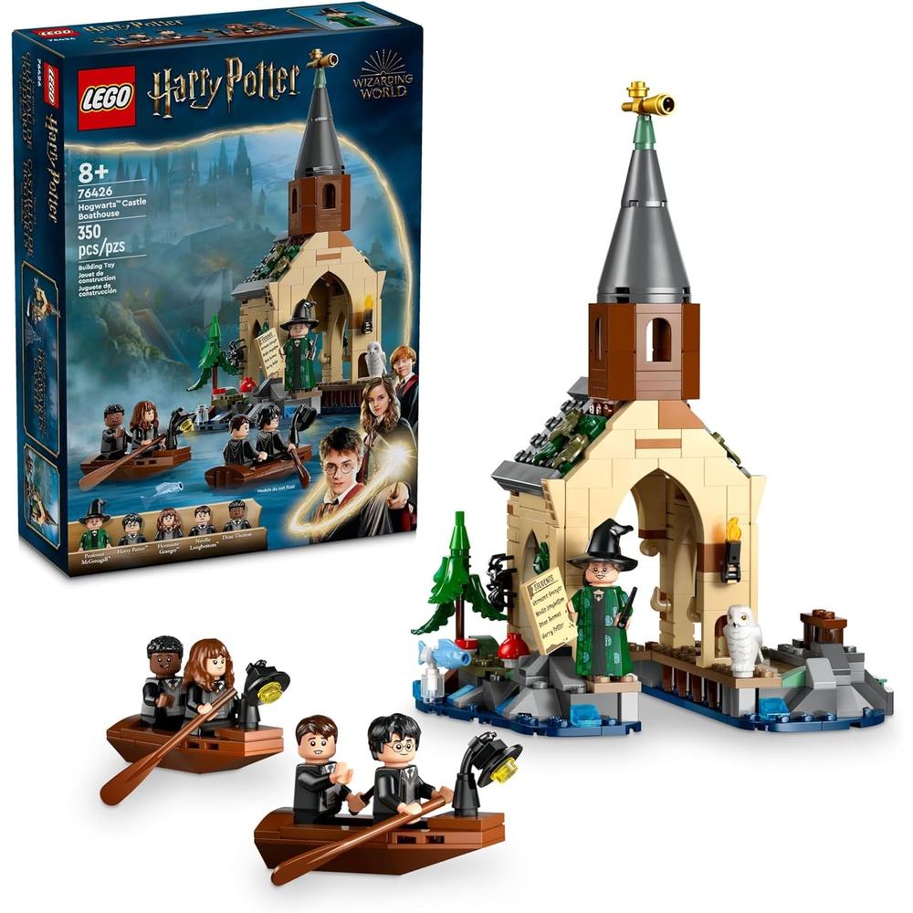 LEGO HARRY POTTER CASA DE BOTES DE HOGWARTS, SET DE CONSTRUCCIÓN PARA NIÑOS - 1