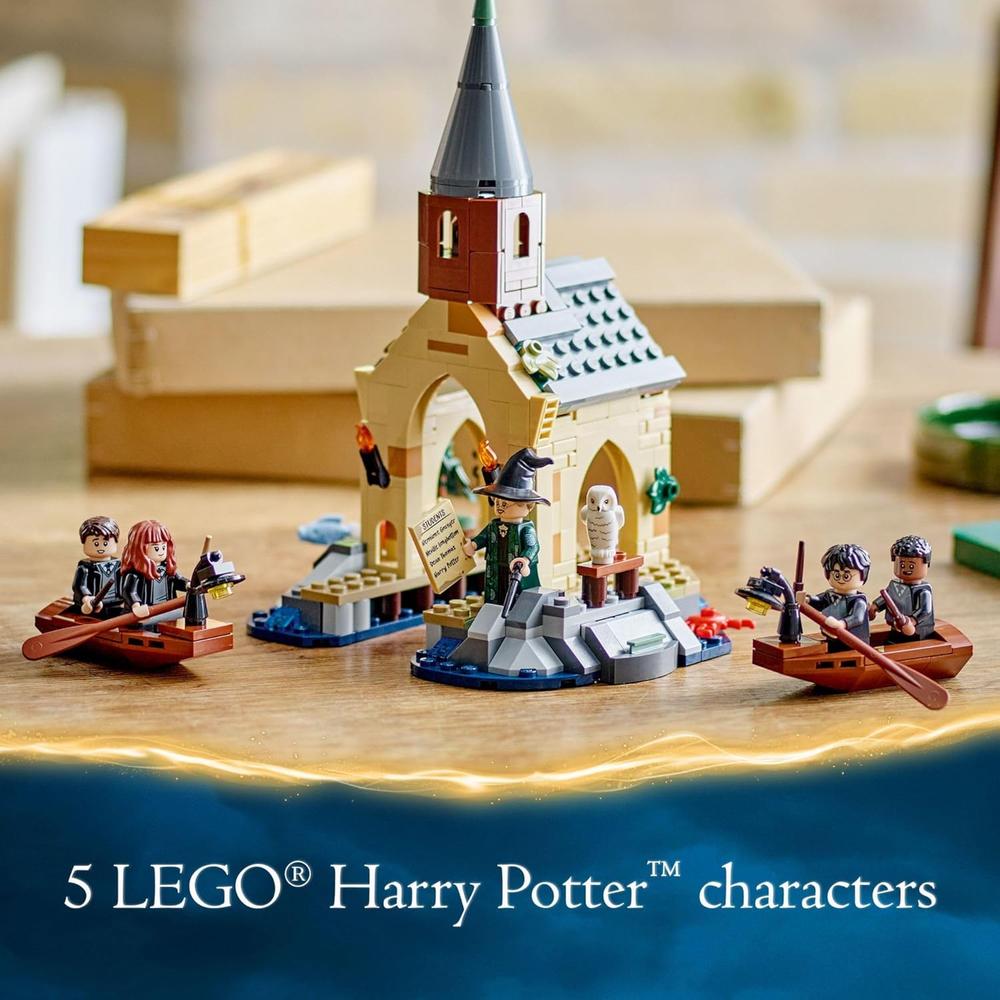 LEGO HARRY POTTER CASA DE BOTES DE HOGWARTS, SET DE CONSTRUCCIÓN PARA NIÑOS - 6